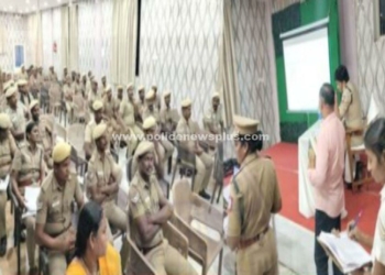 காவலர்களுடன் S.P கலந்தாய்வு கூட்டம்!