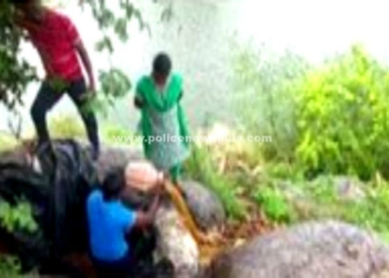 சாத்கர் மலையில் கள்ளச்சாராய வேட்டை!