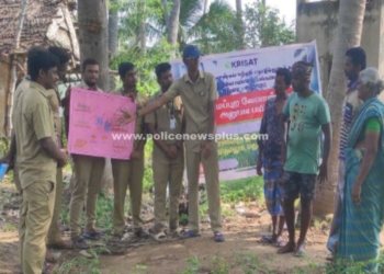 இயற்கை விவசாயம் குறித்து கல்லூரி மாணவர்கள்