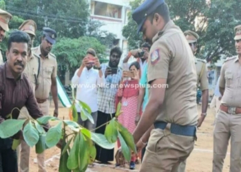 காவலர் குடியிருப்பில் விளையாட்டு பூங்கா!