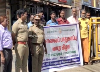 சிவகங்கையில் வாகனங்களுடன் ஊர்வலம்