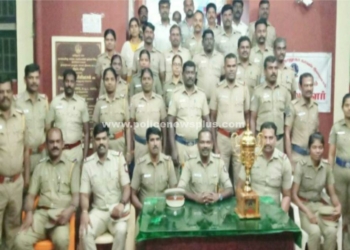 மகிழ்ச்சியில் தாலுகா காவல்துறையினர்