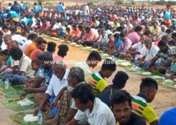 ஆண்கள் மட்டுமே பங்கேற்ற கோயில் திருவிழா