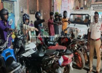 போக்குவரத்து காவல்துறையினருக்கு பொதுமக்கள் பாராட்டு