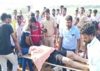 சீமாபுரம் கிராமத்தில் சென்னை வாலிபர் பலி