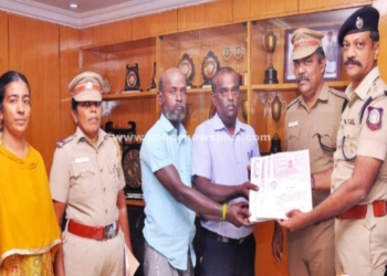 35 லட்சம் மதிப்புள்ள நிலம்  உரியவரிடம் ஒப்படைப்பு