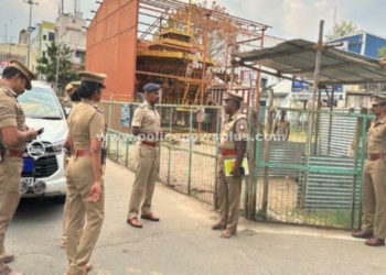 காவல் ஆணையரின் திடீர் ஆய்வு