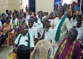 விவசாயிகள் குறைதீர் கூட்டத்தில் கடும் வாக்குவாதம்