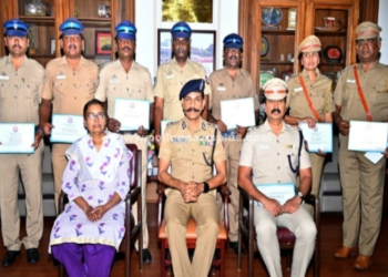 மோசடியில் சிறப்பாக துப்பு துலக்கிய காவல்துறையினர்