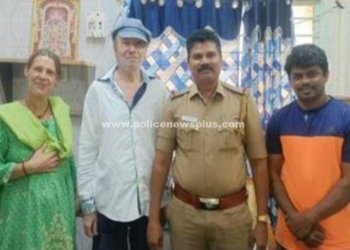 தவித்த பிரான்ஸ் தம்பதியினருக்கு உதவிய தமிழக காவல்துறை