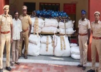 9 லட்சம் மதிப்புடைய 490 கிலோ  குட்கா பறிமுதல்!