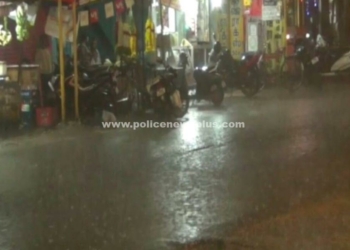 ராஜபாளையம் சுற்றுவட்டாரப் பகுதிகளில் திடீர் மழை