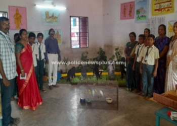 மேல்நிலைப் பள்ளியில் அறிவியல் கண்காட்சி