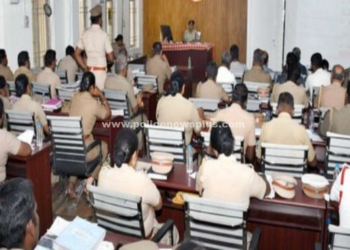 மாதாந்திர குற்ற கலந்தாய்வு கூட்டம்