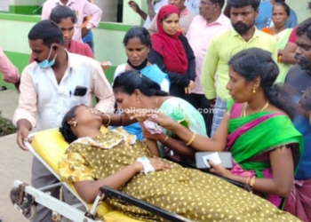 மீஞ்சூர் பொதுமக்கள் மத்தியில் பரபரப்பு