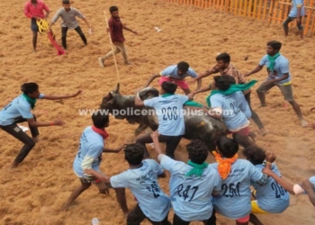 காரியாபட்டி அருகே தமிழர் வீர விளையாட்டு