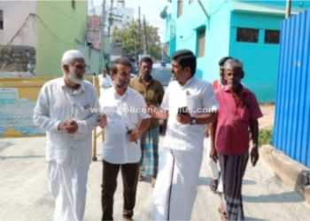 இஸ்லாமியர்களின் கோரிக்கையை ஏற்று புதிய தார் சாலை அமைப்பு