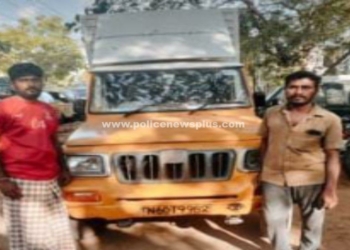 1,750 கிலோ அரிசி கடத்திய மூவர் கைது