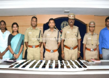 1,44,60,650/- மதிப்புள்ள 1027 செல்போன்கள் கண்டுபிடிப்பு