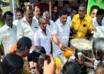 வாடிப்பட்டியில் நீர் மோர் பந்தல் திறப்பு