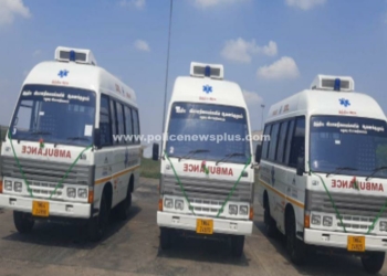 விமான நிலைய பயன்பாட்டுக்கு மூன்று நவீன ஆம்புலன்ஸ்