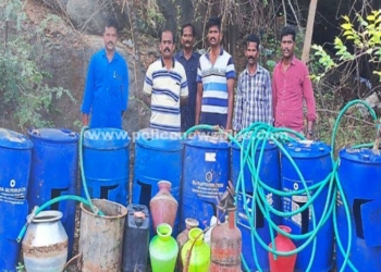 மலைப்பகுதியில் காவல்துறையினரின் தீவிர வேட்டை!