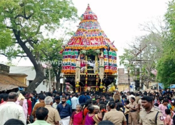 திருமேனி நாதர் ஆலய தேரோட்டம்