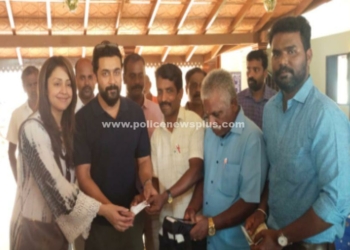 கீழடி அருங்காட்சியகத்தில் சிவக்குமார், சூர்யா-ஜோதிகா