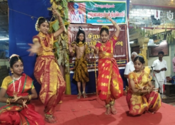 திரௌபதி அம்மன் கோவிலில் ஆன்மீக சொற்பொழிவு