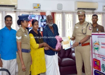 காலரின் குடும்பத்திற்கு 12,64,250 நிதி வழங்கிய S.P