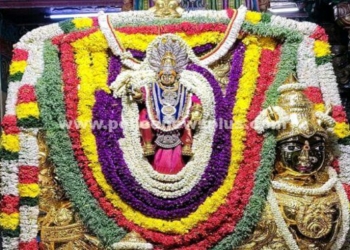 வாகனத்தில் எழுந்தருளிய ஸ்ரீ பத்திரகாளியம்மன் காமதேனு