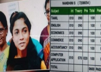 தச்சு தொழிலாளியின் மகள் +2 தேர்வில் சாதனை