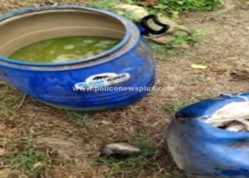 150லிட்டர் சாராய ஊறல், 5 லிட்டர் சாராயம் பறிமுதல்