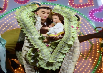 வெகு விமர்சையாக நடைபெற்ற புனித அந்தோணியார் ஆலய திருவிழா