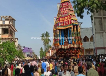 வெகுவிமர்சியாக நடைபெற்ற பிரமோற்சவ விழா