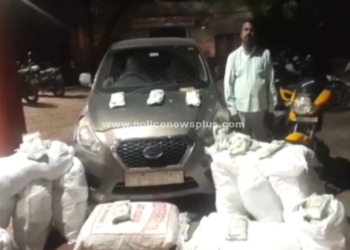 கடத்தி வந்த 195 கிலோ குட்கா கார் பறிமுதல்