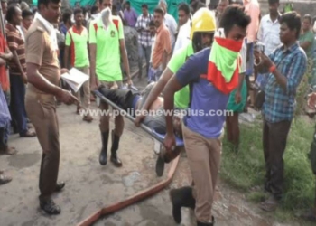 திண்டுக்கல் அருகே விஷவாயு தாக்கி 3 தொழிலாளர்கள் பாதிப்பு