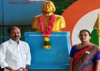 அப்துல் கலாம் சிலைக்கு மாலை அணிவித்து மரியாதை