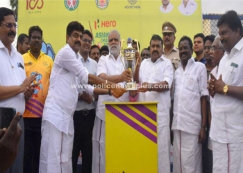 வெற்றிக்கோப்பை வரவேற்பு நிகழ்ச்சி