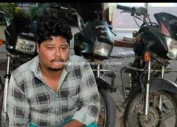 கும்பகோணம் பகுதியில் இரு சக்கர வாகனங்களை திருடி வந்தவர் கைது
