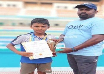 தேசிய அளவிலான போட்டியில் கலந்து கொள்ளும் கோவை மாணவன்