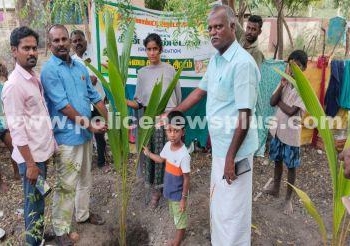 காரியாபட்டியில் மரக்கன்றுகள் நடும் விழா