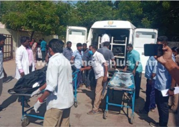 ரயில் விபத்தில் இறந்தவர்களின் உடல் விமானம் அனுப்பி வைப்பு