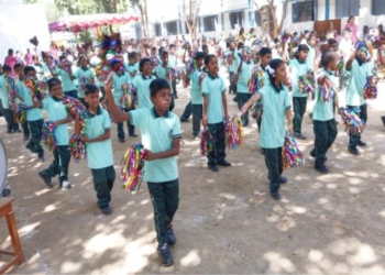 பள்ளியின் 37-வது ஆண்டு விளையாட்டு விழா