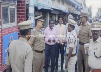 மீஞ்சூர் பகுதியில் ஆவடி ஆணையர் திடிர் ஆய்வு