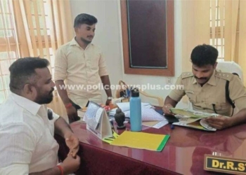 கால்பந்து போட்டிக்கு காரைக்குடி காவல் துறை அதிகாரிக்கு நேரில் அழைப்பு