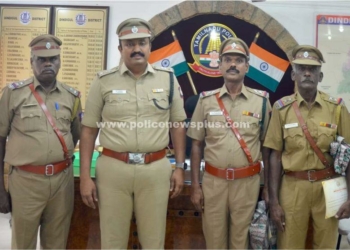 காவல்துறையில் பணிபுரிந்து ஓய்வு பெற்றவர்களுக்கு S.P சான்றிதழ் வழங்கினார்