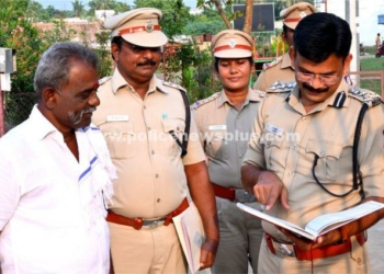 மருதுபாண்டியர் நினைவிடத்தில் டி.ஐ.ஜி.ஆய்வு