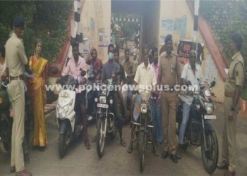 காவல்துறையினர் சார்பாக இரயில்வே பாதுகாப்பு சட்டவிதிகள் பற்றிய விழிப்புணர்வு