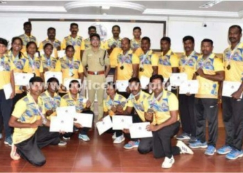 ஜூடோ கிளஸ்டர் தொடரில் 35 பதக்கங்களை வென்ற மேற்கு மண்டல காவல்துறையினர்க